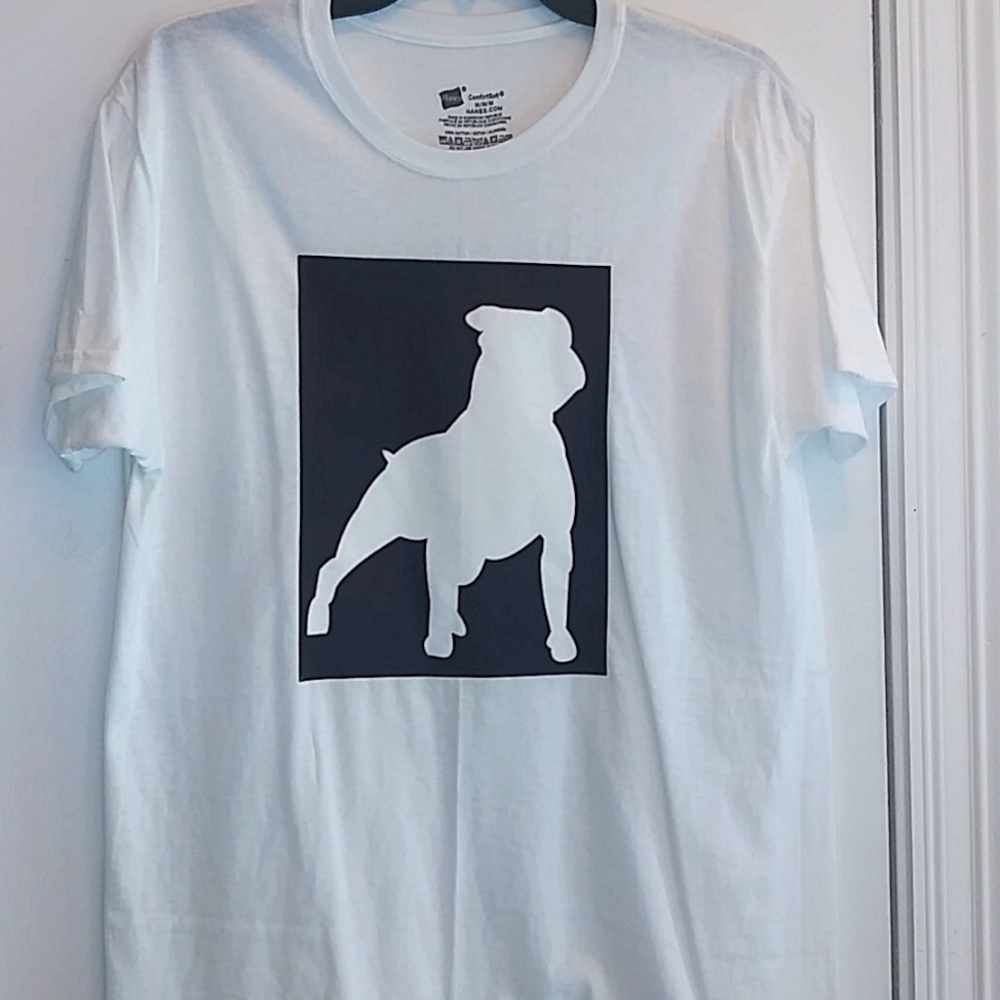 Hanes Bulldog printed t-shirt